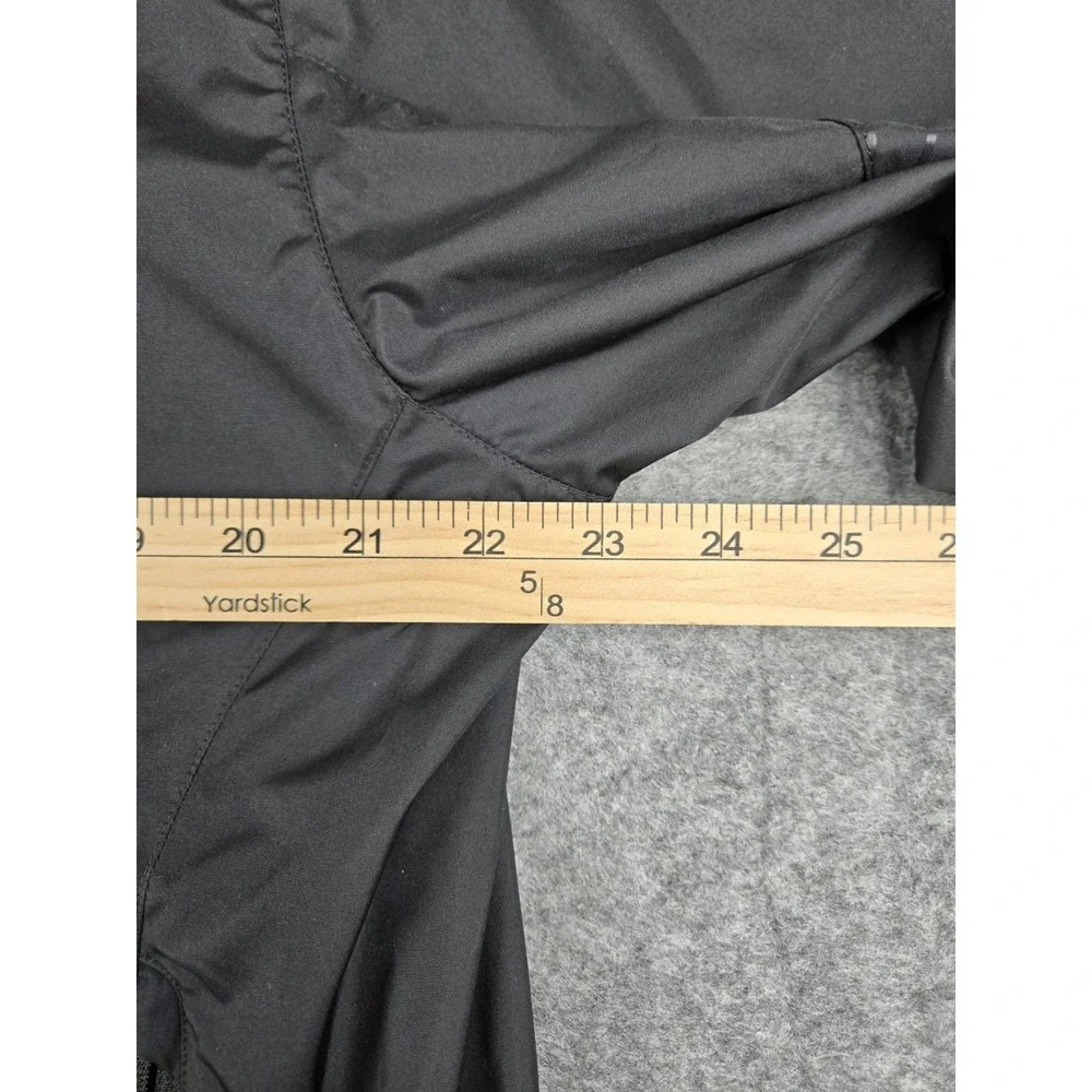 Polo Sport Ralph Lauren Windbreaker Jacket Men's Large Black/Yellow‎ Cycling